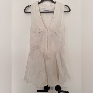 Princess Polly Cream Lace-Detail Mini Dress